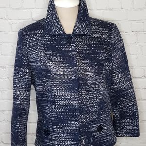 Jones New York Jacket Front Snap Size 6